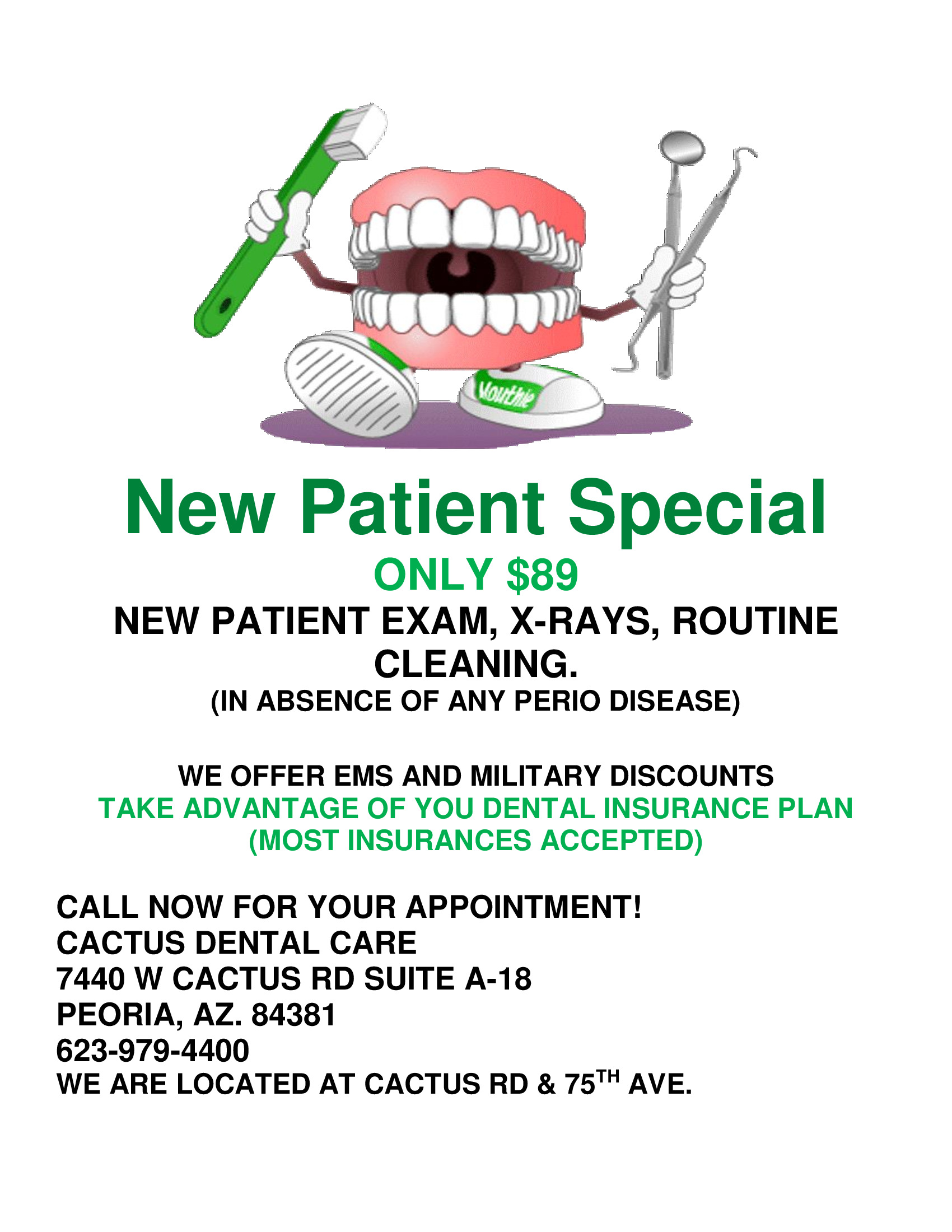 New Patient Special